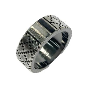 極 美品 GUCCI グッチ ダブルG モチーフ リング シルバー925 18号 GUCCI 極 美品 グッチ ダブルG モチーフ リング シルバー925