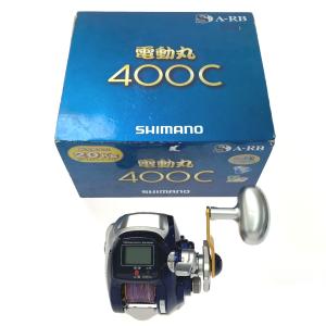 ☆☆ SHIMANO シマノ 09 電動丸400C 電動リール ジャンク クラッチレバー不良 023...