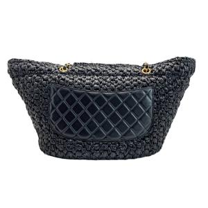 CHANEL シャネル トートバッグ ラフィア...の詳細画像1