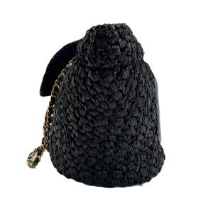 CHANEL シャネル トートバッグ ラフィア...の詳細画像3