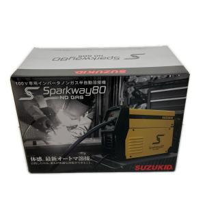 SUZUKID 100Vインバータ半自動溶接機 SSW-80 イエロー 未使用に近い