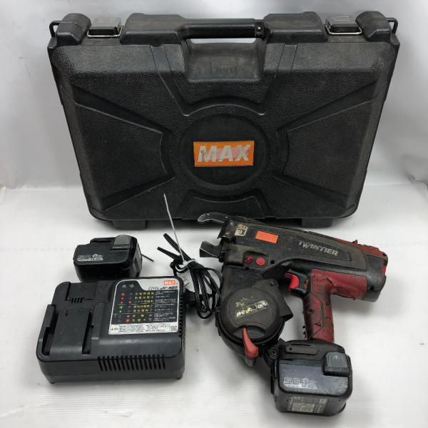 ◇◇ MAX マックス 電動工具 鉄筋結束機 RB-440 レッド 傷や汚れあり