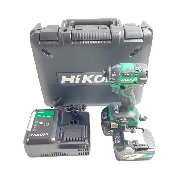 ＊＊ HiKOKI 36V インパクトドライバ (バッテリ2個・充電器・ケース付） WH36DC 2...
