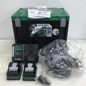 ДД HiKOKI ハイコーキ コードレス丸のこ C3605DA SK 2XPBSZ ブラック 充電器・充電池2個・ケース付 未使用に近い