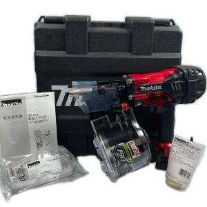 MAKITA マキタ 高圧 90mm エア釘打ち機 AN937H レッド 未使用に近い