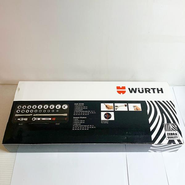 ♭♭ WURTH ウルト　ラチェット ソケット セット　 Art.0965　13　230 未使用に近...