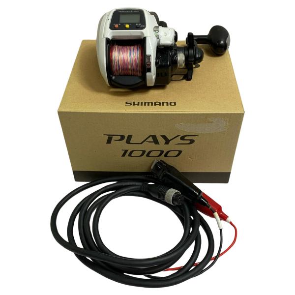 ★★ SHIMANO シマノ 12プレイズ1000 電源コード、箱付き　一部サビあり 02913 や...