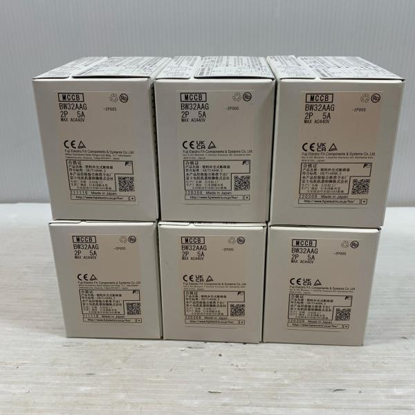 富士電機 工具関連用品 オートブレーカー 6個 BW32AAG2P 未使用に近い