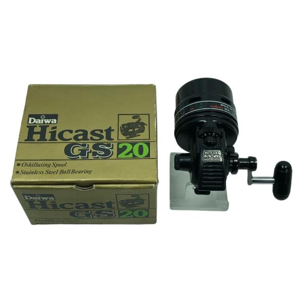 ΣΣ DAIWA ダイワ スピンキャストリール Hi-Cast ハイキャスト GS20 やや傷や汚れ...