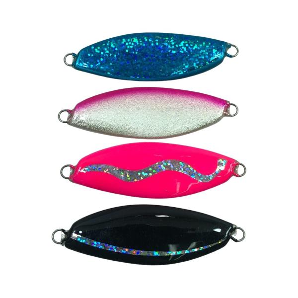 ΣΣ Lures Chemist ルアーズケミスト ルアー サーモンスプーン 45 4個まとめ やや...