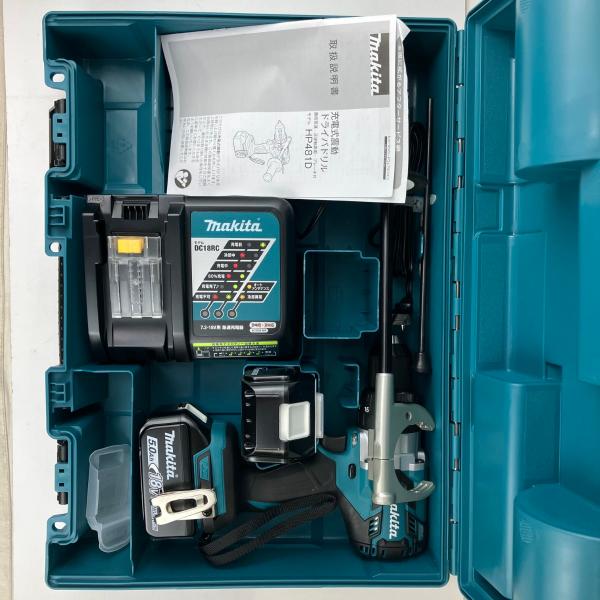 ЗЗ MAKITA マキタ 18v 充電式震動ドライバドリル バッテリーx2 充電器 ハンドル ケー...