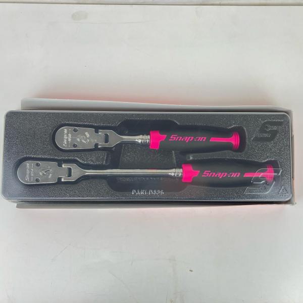 ЗЗ Snap-on スナップオン 3/8 9.5sq 100ギア フレックスヘッドラチェットセット...