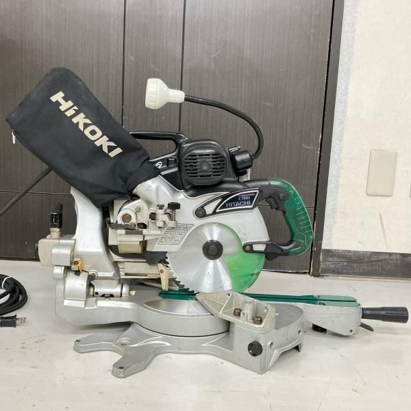 HITACHI 日立 100v 190mm スライド丸のこ C7RSH  傷や汚れあり