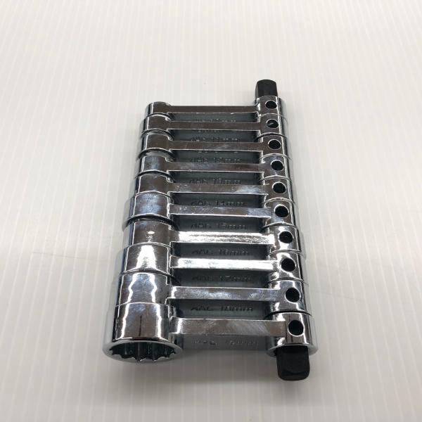 ДД MAC TOOLS マック ハンドツール 10PCメトリックトルクアダプターセット　程度A S...