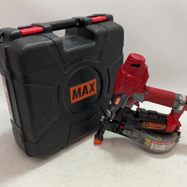 MAX マックス エアツール ねじ打ち機 HV-R41G4 高圧 ケース付 傷や汚れあり
