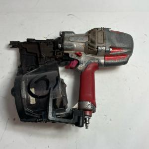 MAX マックス 本体のみ 高圧 エア釘打ち 型番は推測 HN-90N1 レッド 傷や汚れあり