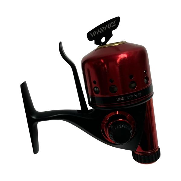 DAIWA ダイワ スピンキャストリール 14アンダースピン 80 209115 目立った傷や汚れな...
