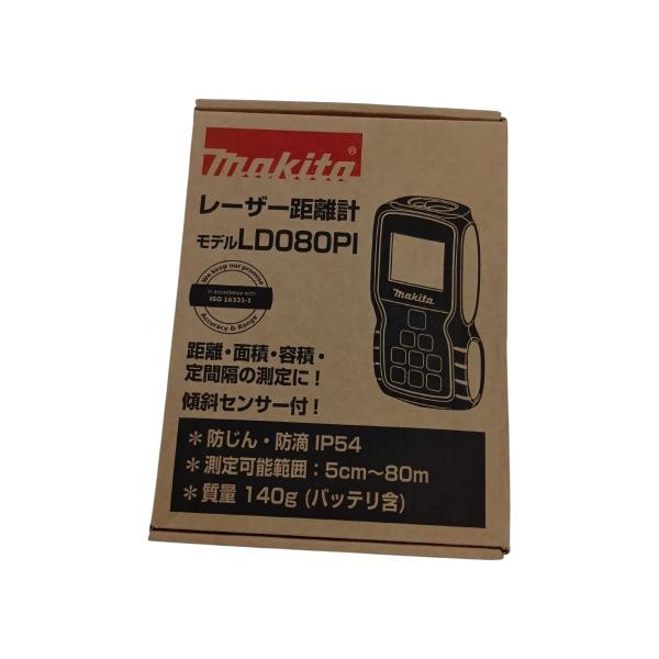 MAKITA マキタ 工具 レーザー機器 レーザー距離計 LD080PI ブルー 未使用品(S) 本...