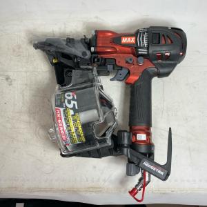 MAX マックス 釘打機　スーパーネイラ HN-65N4 ブラウン 目立った傷や汚れなし