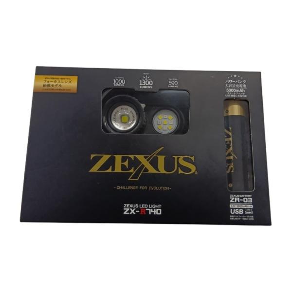 ゼクサス ZX-R740 釣り用品 釣り小物 ヘッドライト 未使用品(S) 未使用に近い