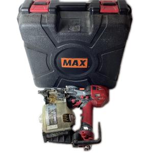 MAX マックス 高圧エア釘打ち HN-65N2(D) レッド 傷や汚れあり