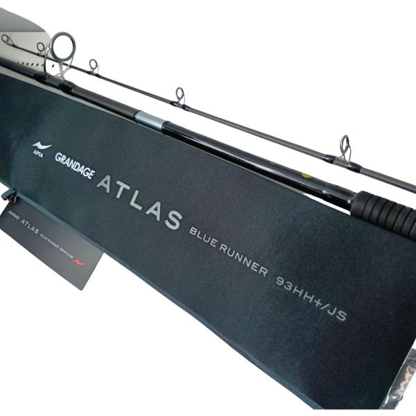 APIA ジギングロッド グランデージ アトラス ブルーランナー 93HH+/JS やや傷や汚れあり