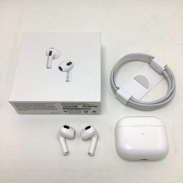 ▲▲ Apple AirPods 第三世代 ワイヤレスイヤホン MME73J/A ホワイト やや傷や...