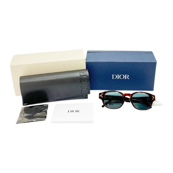 ◆◆ Dior homme ディオール サングラス CDダイヤモンド 箱・ケース付 R2F-51 ブ...