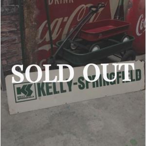 KELLY ケリータイヤ ヴィンテージ 両面看板