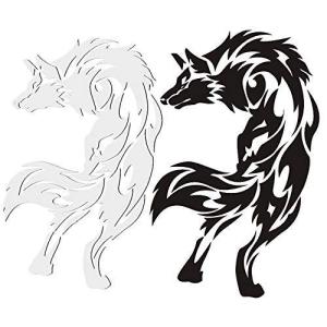 狼 ステッカー 車 バイク 自転車 の商品一覧 通販 Yahoo ショッピング