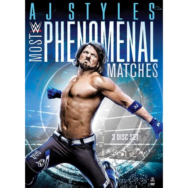 WWE AJスタイルズ モスト・フェノメナル・マッチ DVD
