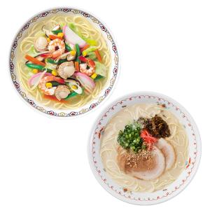 プレゼント ラーメン ちゃんぽん セット 送料無料 博多VS長崎食べ比べ 各6食 {0020283}『SKT』｜bigbossshibazaki