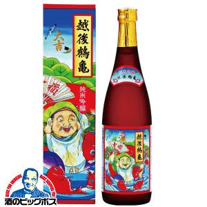 日本酒 純米吟醸 越後鶴亀 招福神 純米吟醸 化粧箱入り 720ml×1本『FSH』