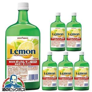 サッポロ（SAPPORO） 濃いめのレモンサワーの素 25度 500ml瓶×1本 炭酸