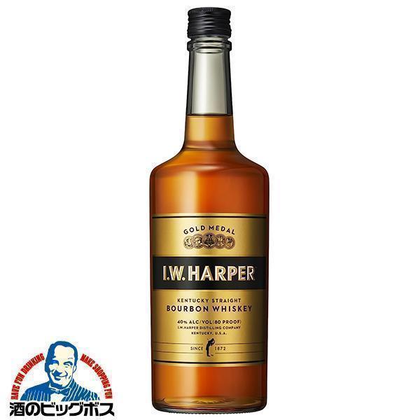 バーボン ウイスキー whiskey I.Wハーパーゴールドメダル 40度 700ml×1本『OMS...