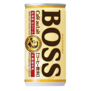 サントリー ボス BOSS　カフェオレ 185ml×30本(030)