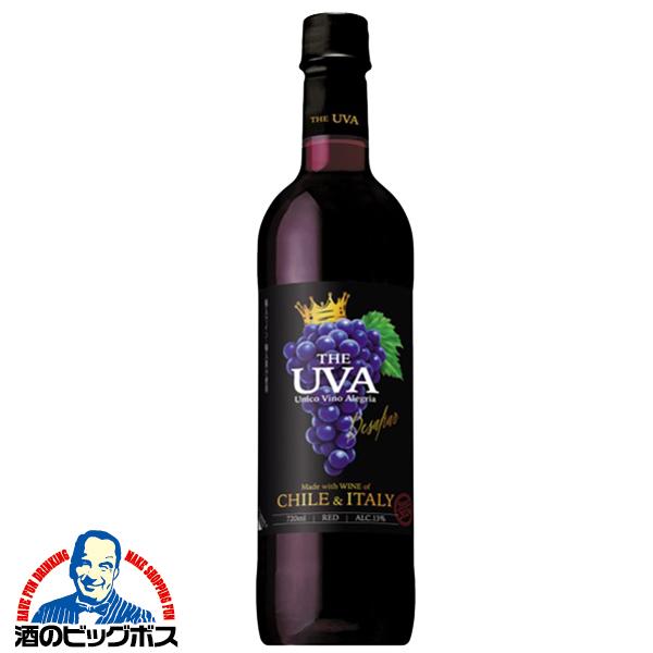 赤ワイン チリワインベース ブレンドワイン サントリー THE UVA ザ ウーヴァ レッド ペット...