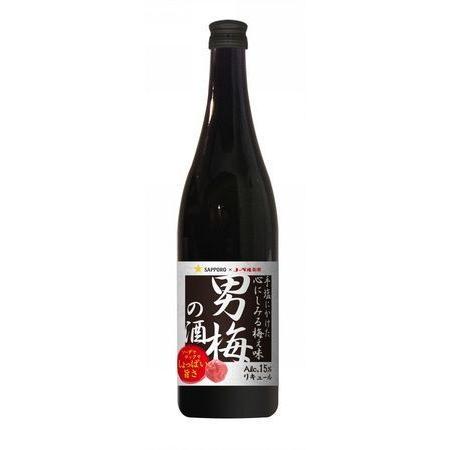 男梅の酒 サッポロビール 15度 720ml×1本 『FSH』