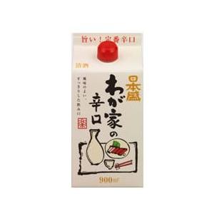 日本酒 日本酒 日本盛 わが家の辛口 パック 900ml 『FSH』｜bigbossshibazaki