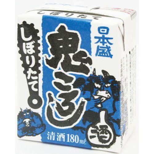 日本酒 日本酒 日本盛 鬼ころし しぼりたて パック 180ml 『FSH』