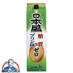 日本酒 3l 1本 日本盛 糖質ゼロ プリン体ゼロ パック 3000ml 『FSH』の商品画像
