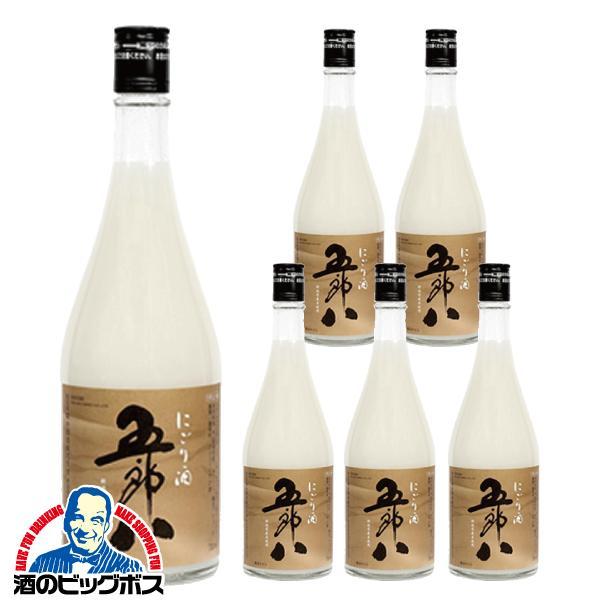 6本 ごろはち 日本酒 送料無料 にごり酒 菊水 五郎八 720ml×6本(006)新潟県 菊水酒造...