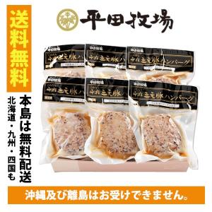 ギフト　送料無料 平田工房 HS10-6 平牧三元豚ハンバーグギフト 6個入【代引き不可】【他商品との同梱不可】｜bigbossshibazaki