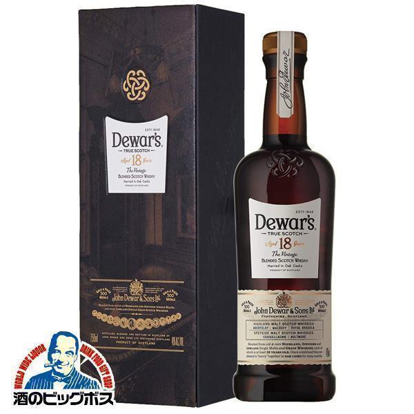 ウイスキー スコッチ ブレンデッド デュワーズ 18年 40度 750ml