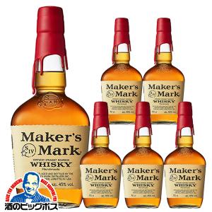 Maker's Mark メーカーズマーク 6本 ウイスキー whisky バーボン 送料