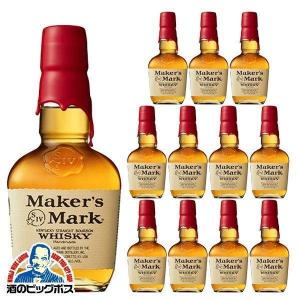 ウイスキー whisky バーボン 送料無料 サントリー メーカーズ マーク レッドトップ 45度 350ml×1ケース/12本(012)｜bigbossshibazaki