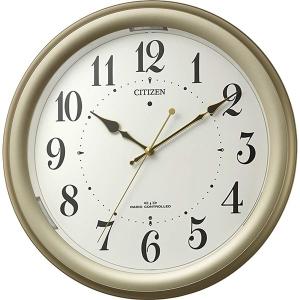 送料無料】CITIZEN・シチズン 暗所自動点灯機能付き 電波掛け時計