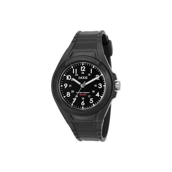 J-AXIS 10気圧防水 ユニセックス腕時計 AG1328-BK
