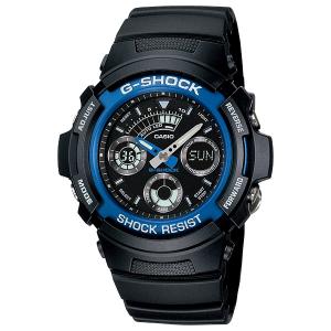 国内正規品 CASIO G-SHOCK カシオ Gショック アナログ デジタル コンビネーションモデル ベーシック メンズ腕時計 AW-591-2AJF｜bigboys-c