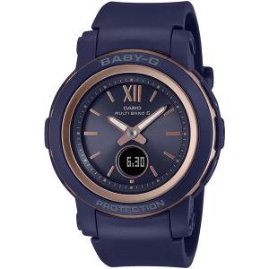 CASIO Baby-G ネイビー 腕時計 dショッピング |Baby-G レディース 腕時計 BSA-B100 ランニング